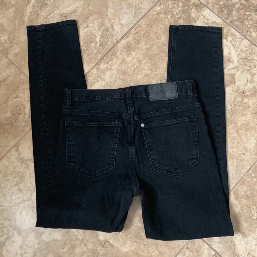 H&M Black Denim Jeans SZ 29